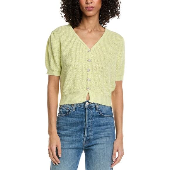 ANNA KAY Sweaters - Anna Kay Womens Letianita Cardigan, Green